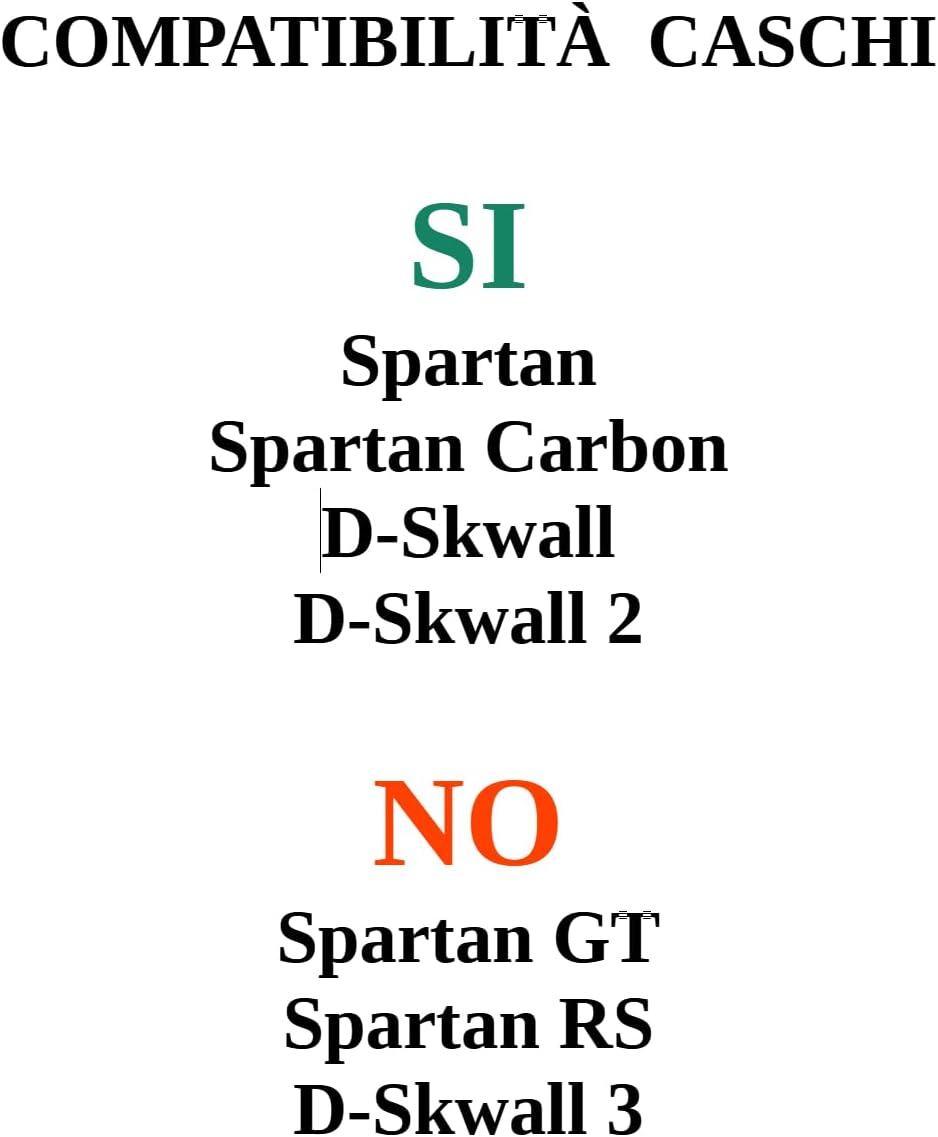 Generico Visor Compatible with Shark Spartan - Skwal - Skwal 2 - D Skwal (Not Spartan GT) (Silver)