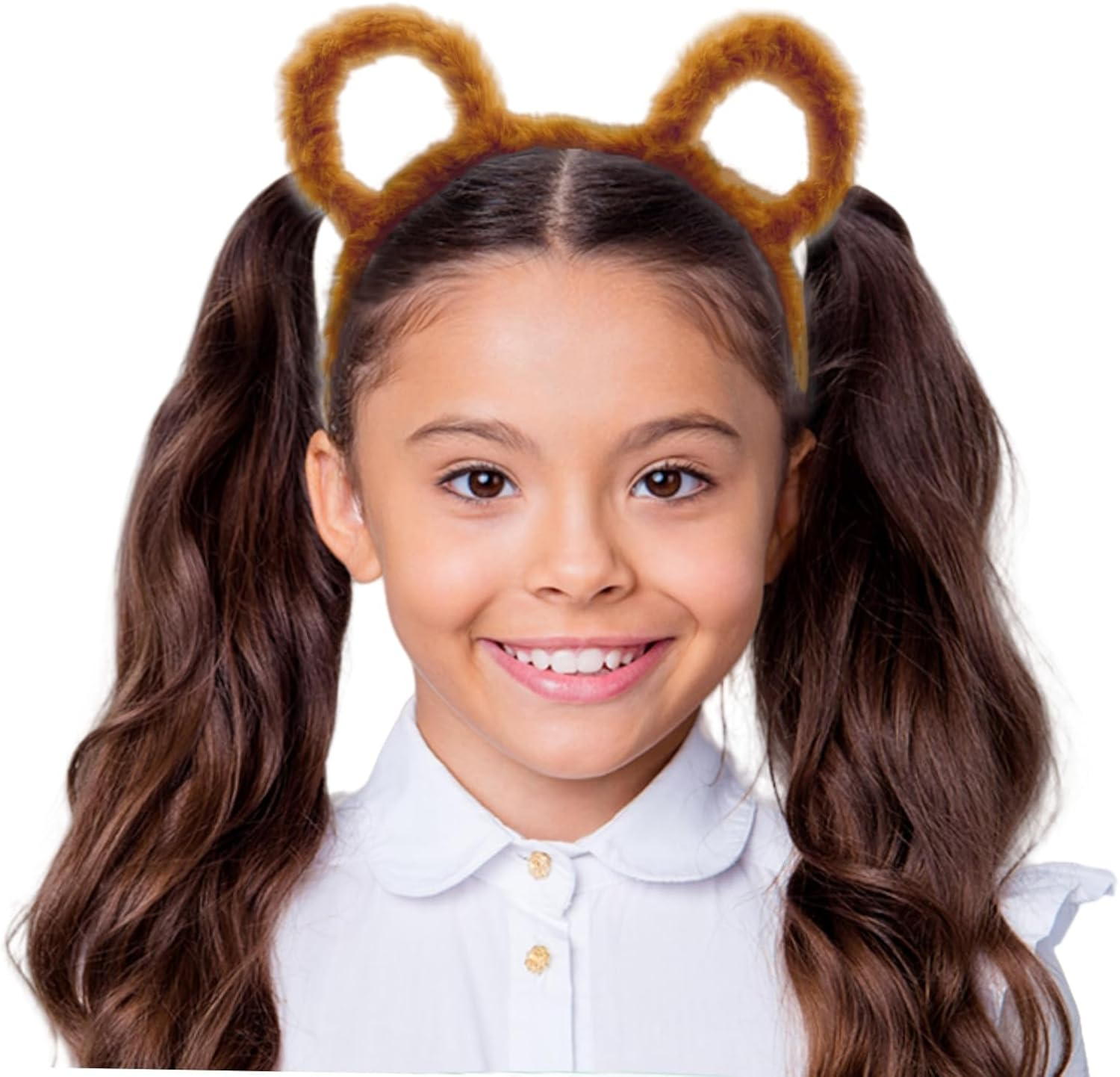 Chipmunks Garment Accessory Sets 1 round Glasses Frame and 3 Ears Headband for Cosplay Halloween Party image number 3