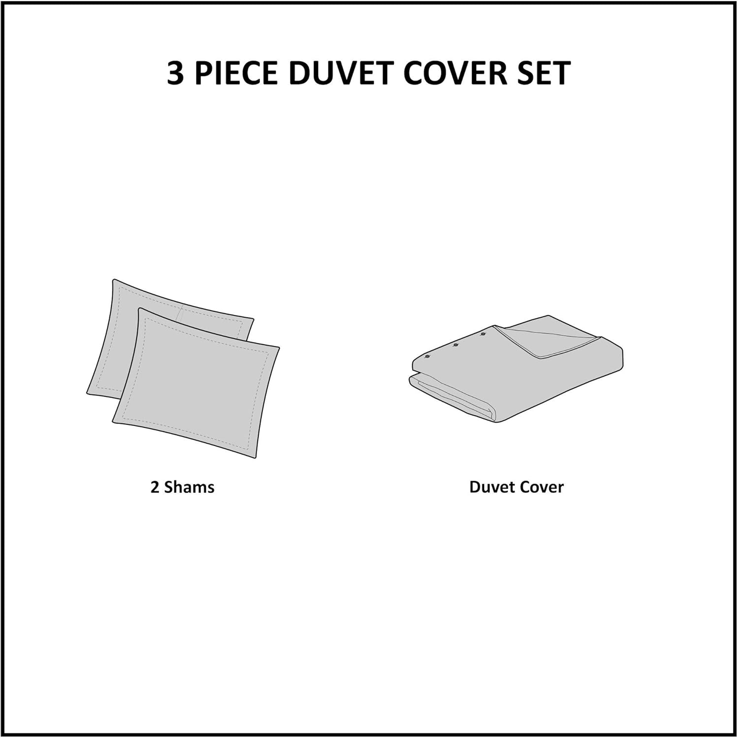 Ink+Ivy Alpine Duvet Cover Set, Yellow, Full/Queen image number 4