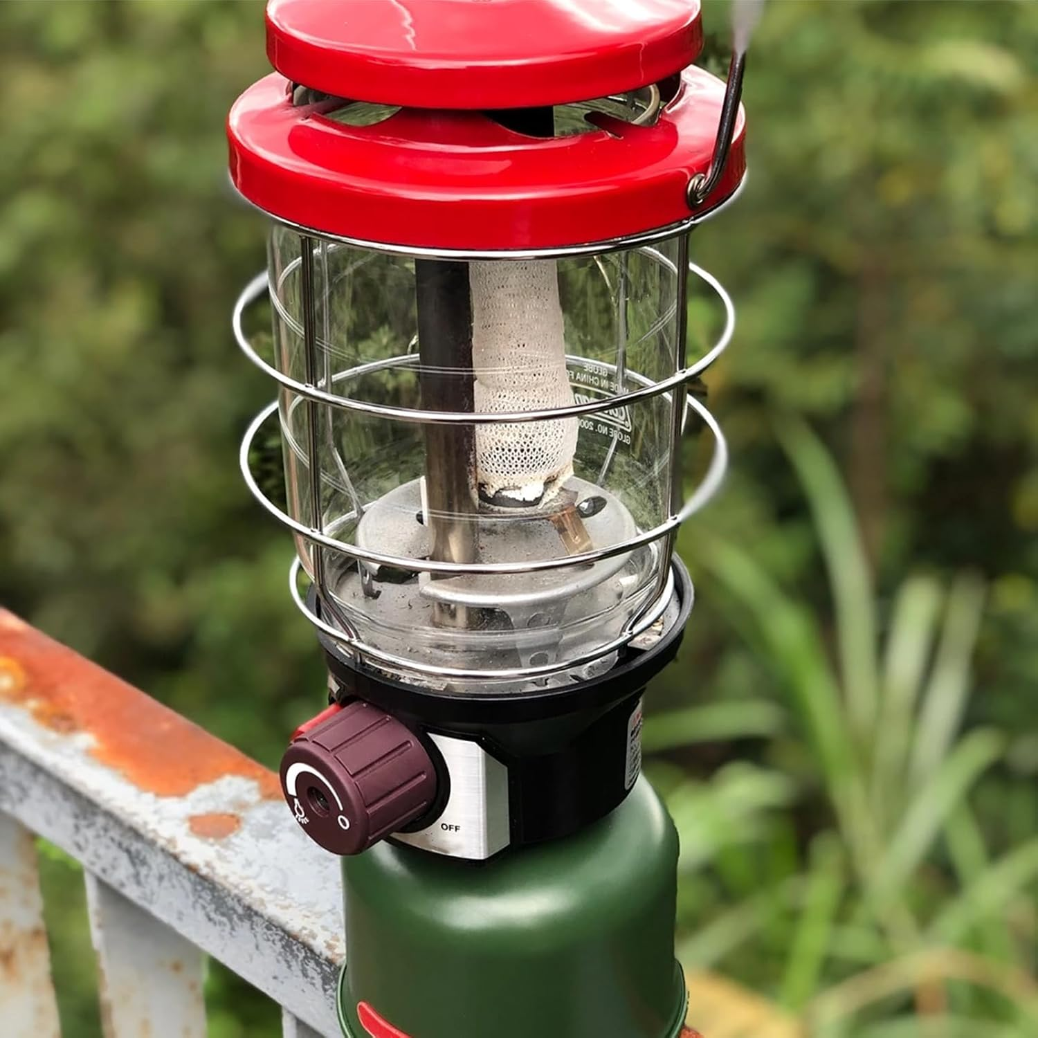 Lantern Mantles for Coleman, 3-Layer Gas Lamp Mantles #95 Clip on with 2 Install Clips image number 5