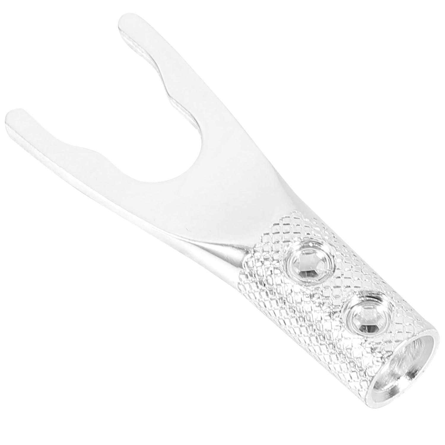 HYTROVE Silver-Plated Speaker Cable Y Fork Plug Audio Banana Connector Adapter for Amplifier and Speaker Wire in Home Audio Accessories image number 5