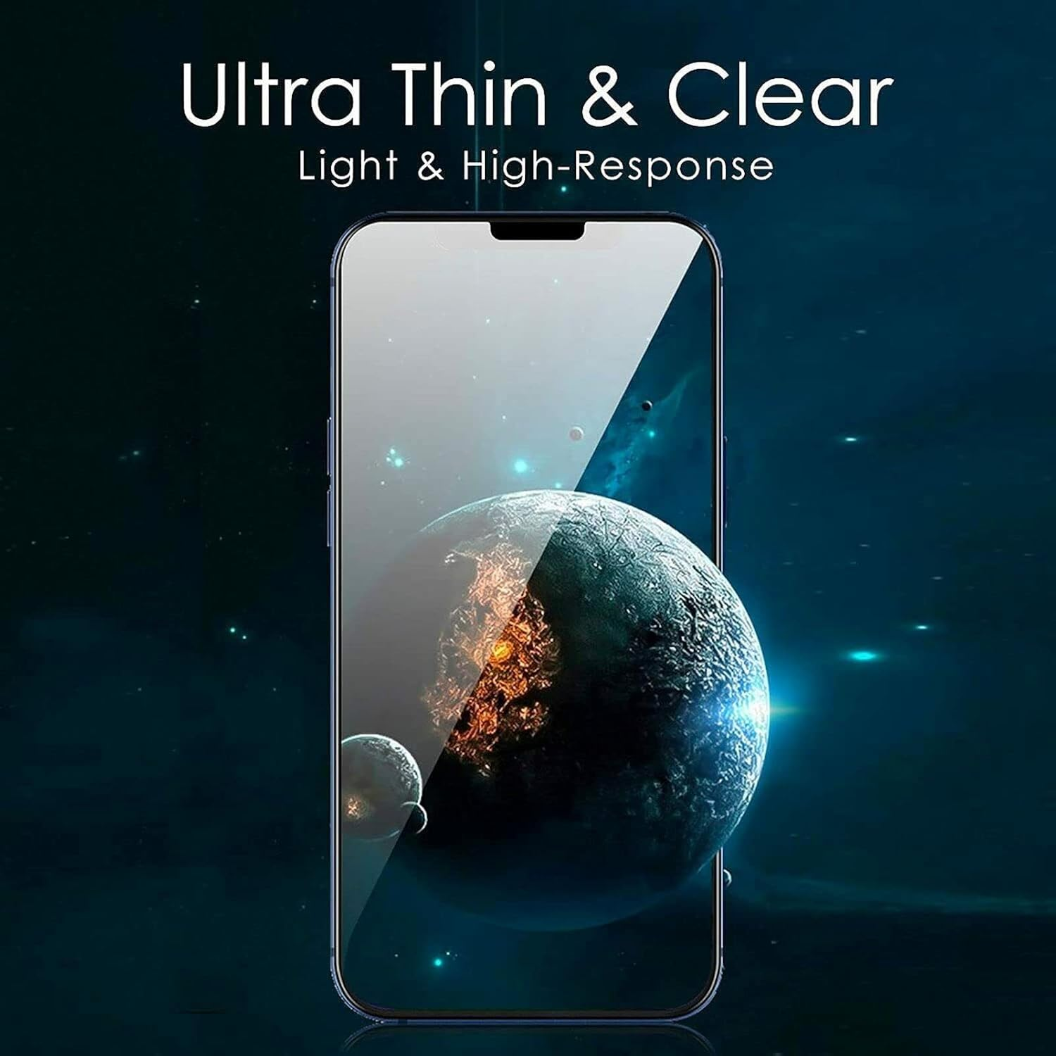 9H Tempered Glass Screen Protector Guard for Apple Iphone 13 Mini Front image number 1