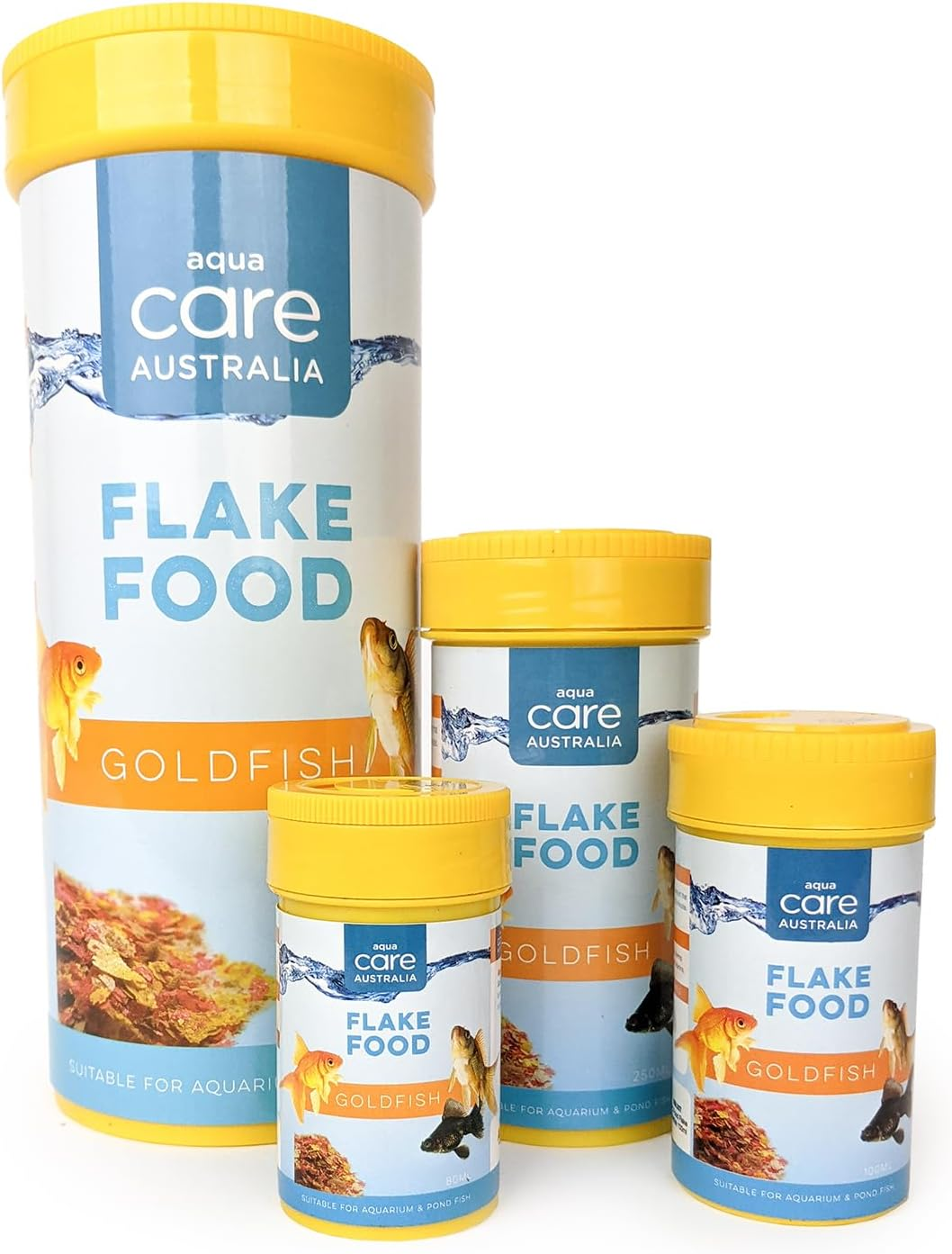 Aqua Care Aquarium Flake Food for Goldfish, 280Ml - High Nutritional Value,Promotes Growth,Easy to Digest, Promotes Good Health, image number 2