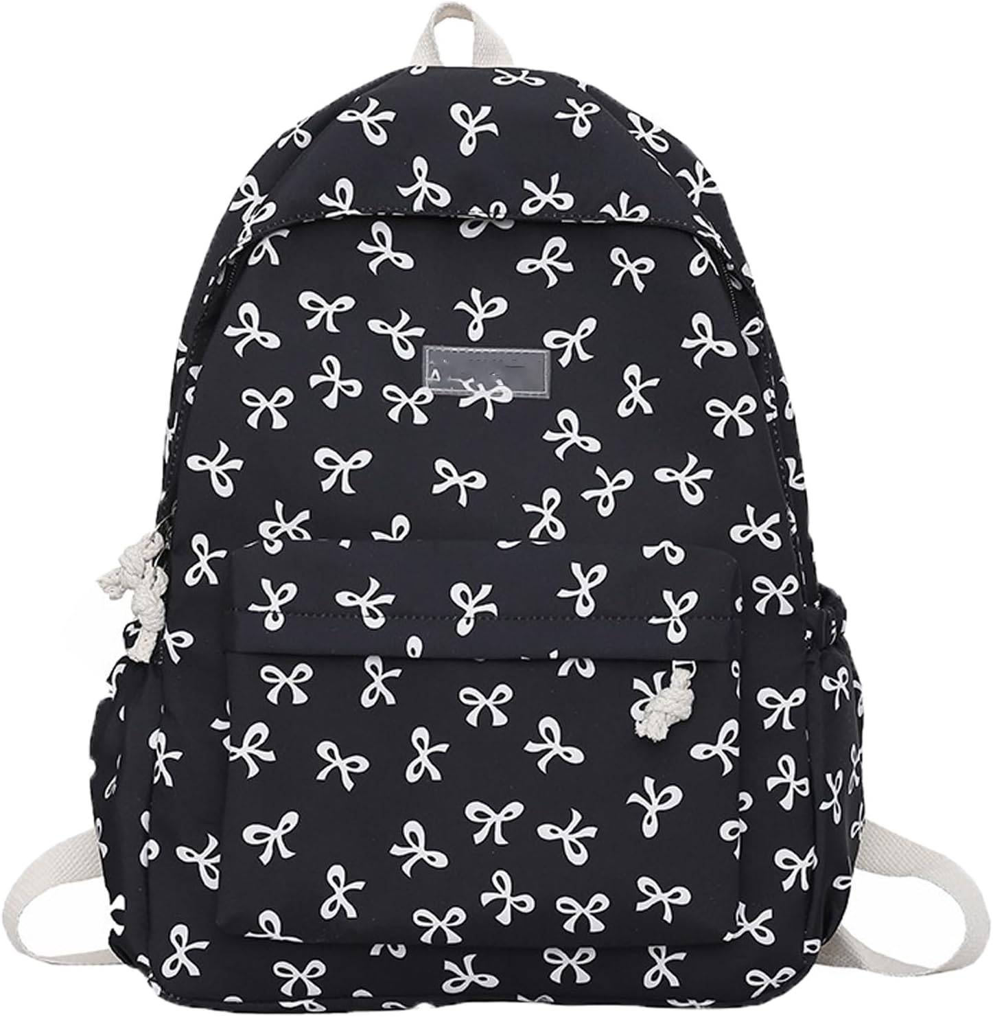 Bow Backpack for Women Girl, Cute Kawaii Aesthetic Travel Daypack, Y2K Preppy Backpack Bag
