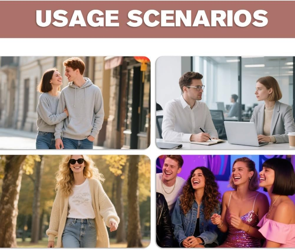 2PCS Tart Cherry Hair Perfume for Women Eau De Parfum Freshen Hair Body & Pillows Body Mist Long-Lasting Fragrance Body Spray image number 6