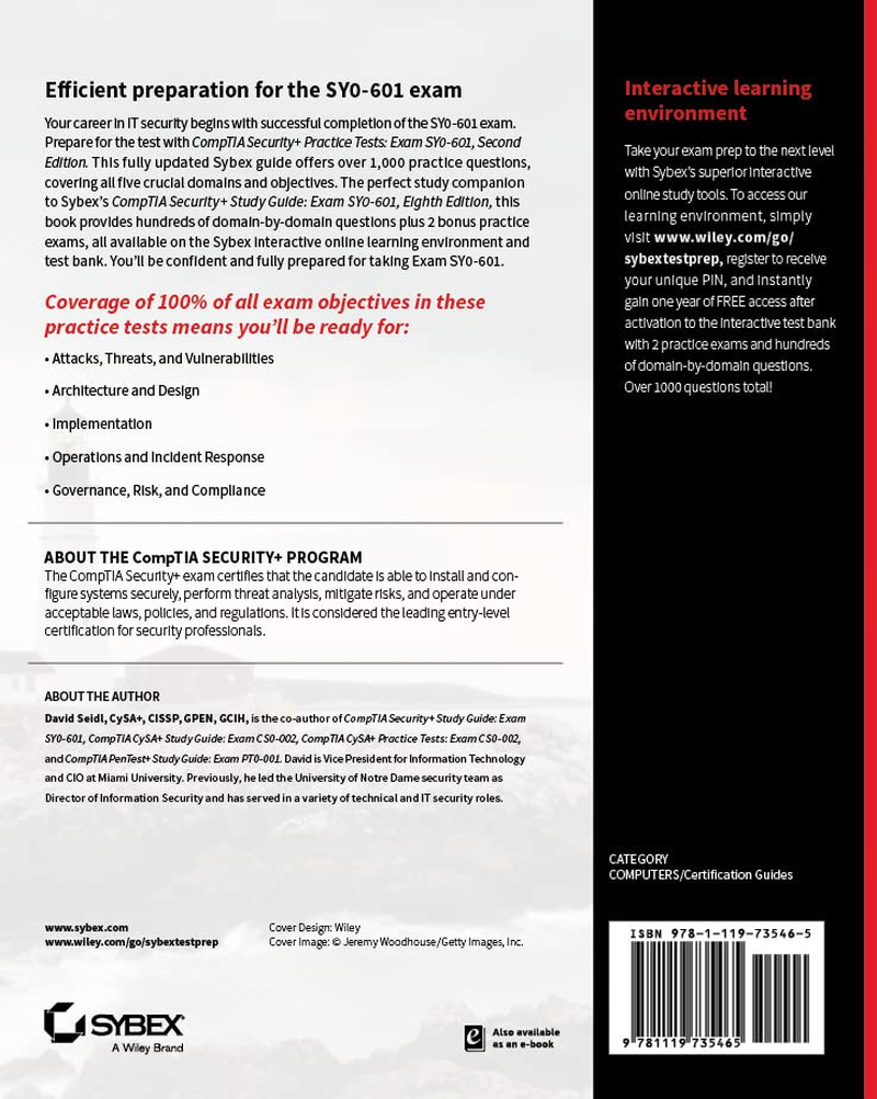 Comptia Security+ Practice Tests: Exam SY0-601 image number 2