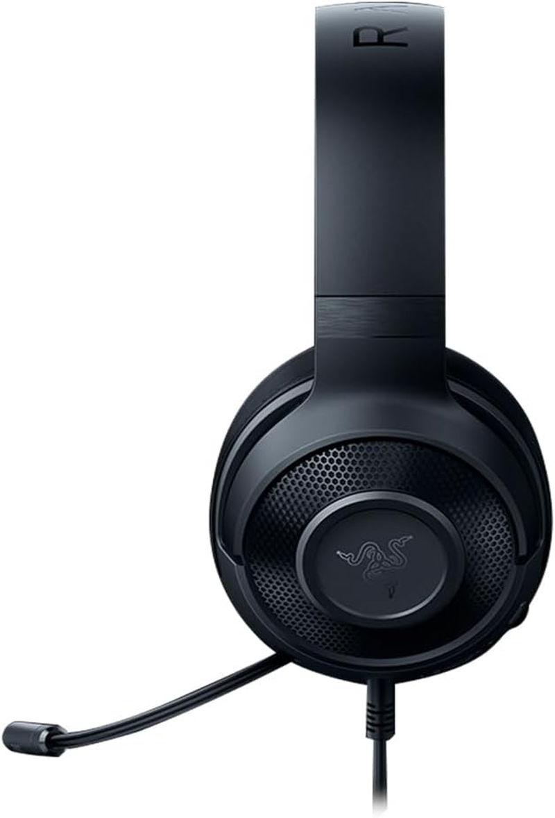 Razer Kraken V3 X USB - Wired USB Gaming Headset (Ultra-Lightweight at 285G, Triforce 40 Mm Drivers, Hyperclear Cardioid Microphone, 7.1 Surround Sound, Chroma RGB) Black image number 2