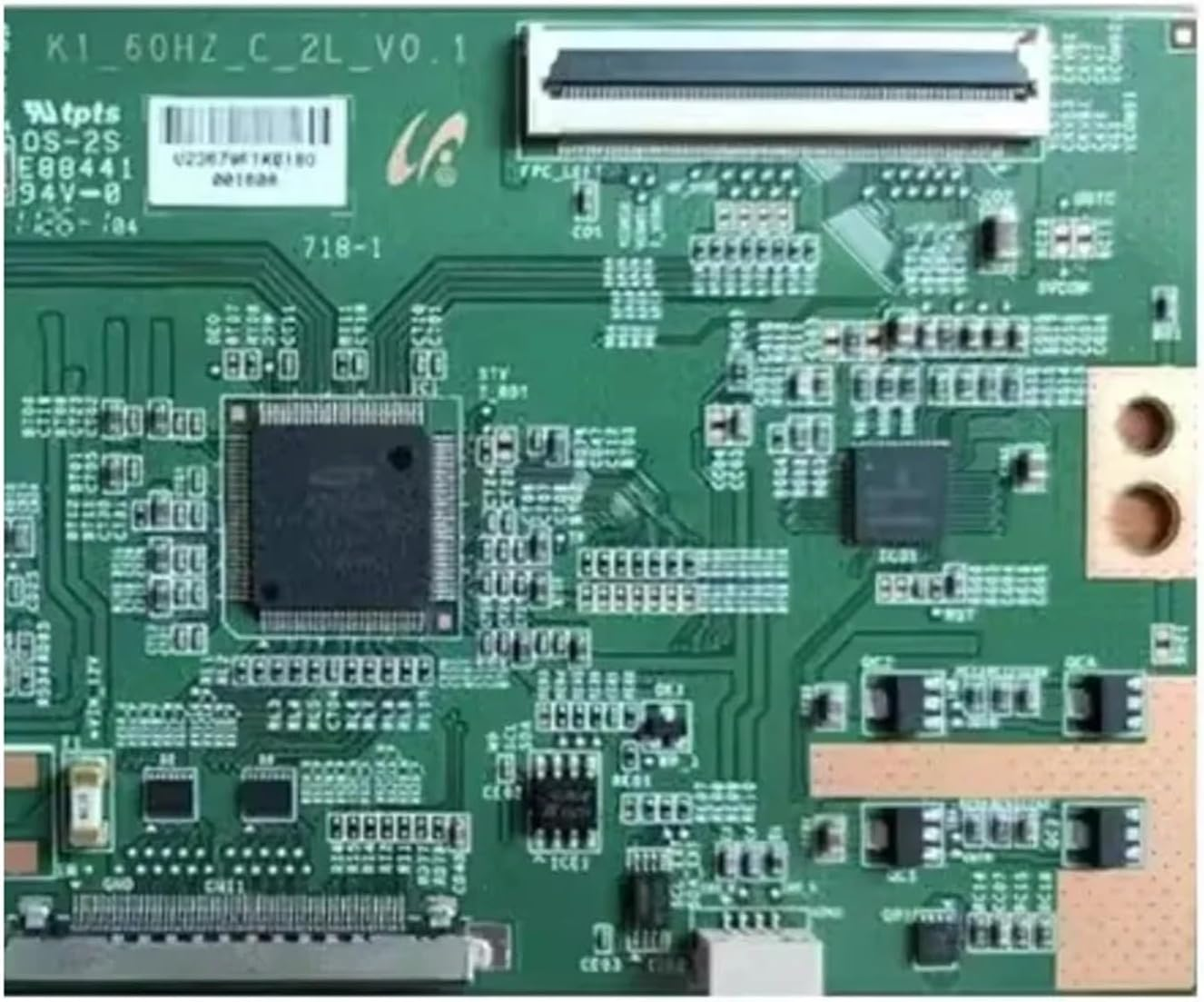K1_ 60Hz_ C_ 2L_ V0.1 ，Compatible for Haier， LE43A720 Logic Tcon TV Board K1-60HZ-C-2L-V0.1 Fully Tested image number 2