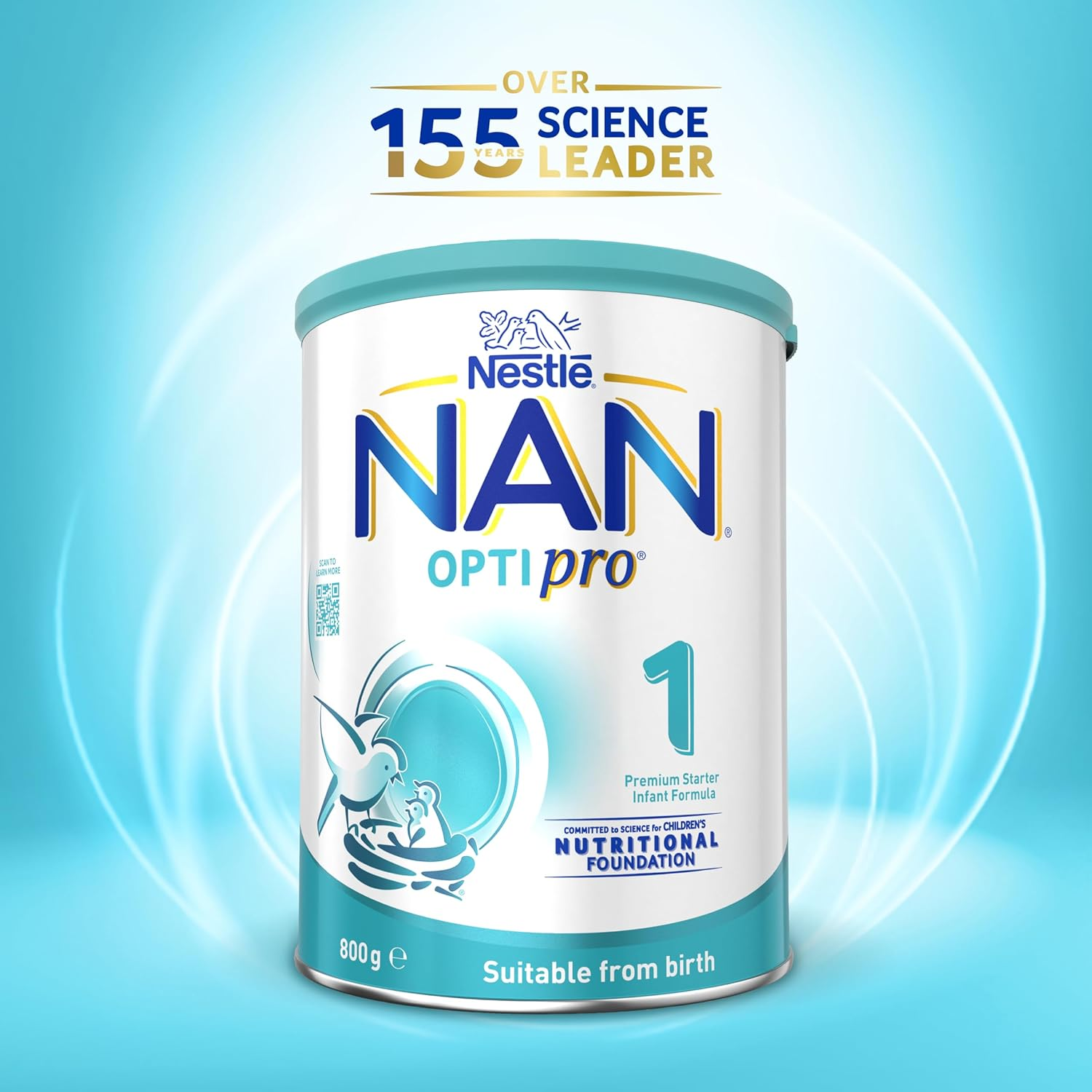 Nestl&eacute; NAN OPTIPRO 1 Premium Starter Baby Infant Formula Powder, from Birth &ndash; 800G