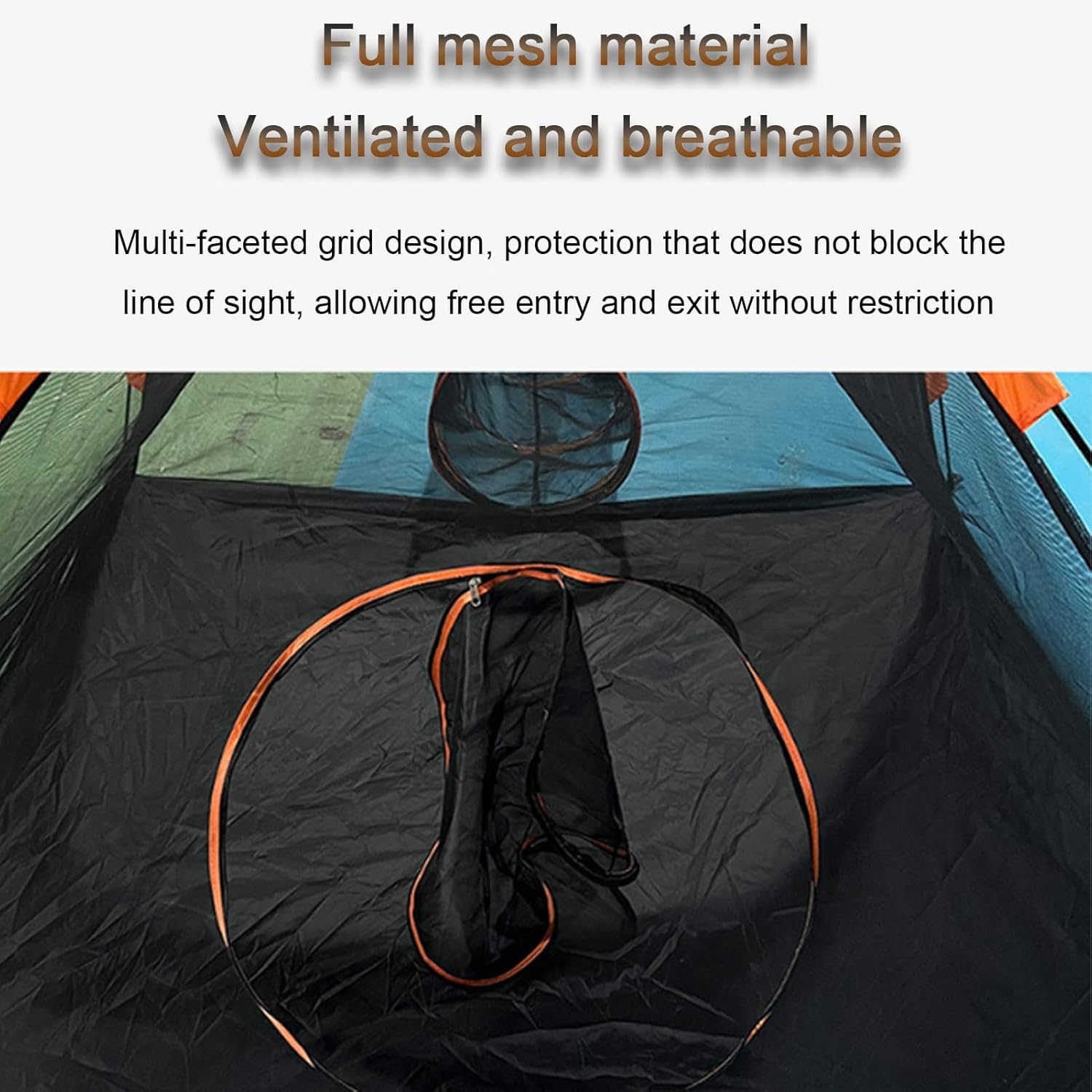 Outdoor Cat Enclosures with Cat Tunnel, Pop up Portable Playpen for Cats, Foldable Outdoor/Indoor Cat House - Rabbits Ferrets, Small Animals Pet Tent image number 4