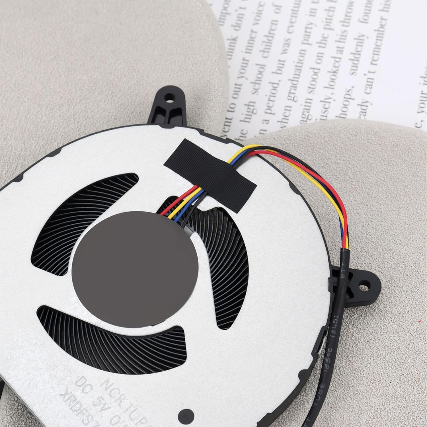 Create Idea 1Pc DC5V 0.50A 4-Pin Laptop CPU Cooling Fan Laptop Radiator Compatible with LGA 1155 Socket H2 BF07505H05FP Notebook Heatsink Part image number 6