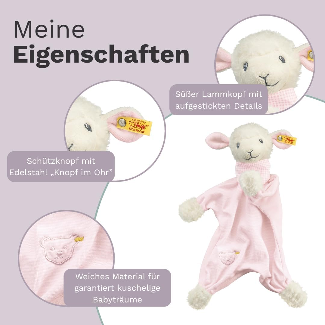 Steiff Sweet Dreams Lamb Comforter Pink image number 3