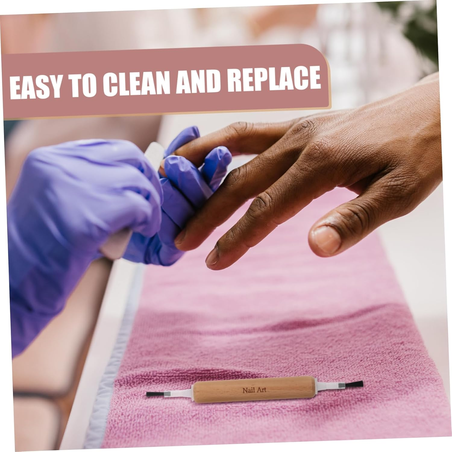 CIYODO Nail Art Tools Set Dual Head Gel Brush Replacement Kit for DIY Nail Painting for Professional and Home Use Easy Maintenance and Reliable Performance image number 3