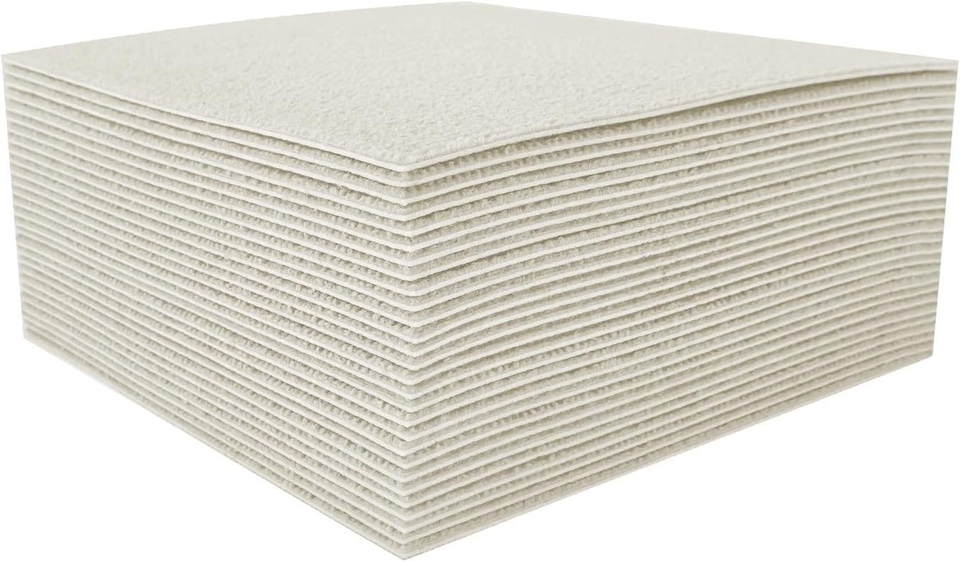 48PCS 30X30CM Self Adhesive 12-Inch Carpet Floor Tiles, Anti-Slip Reusable Squares Peel and Stick Carpet Floor Tile Easy Install DIY for Bedroom Living Room,Grey. image number 6