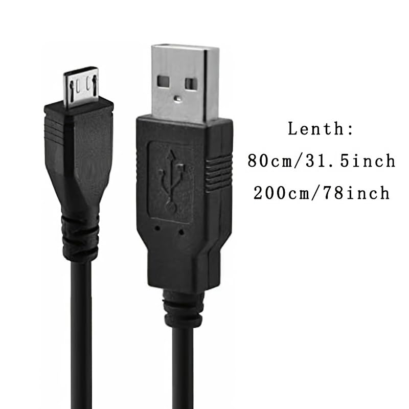 Micro USB Cable Android Charger [2-Pack 0.8M/2M] Nylon Braided Fast Sync&Charging Cord for Android, Nexus, LG, HTC, Nokia, Sony, and More. image number 3