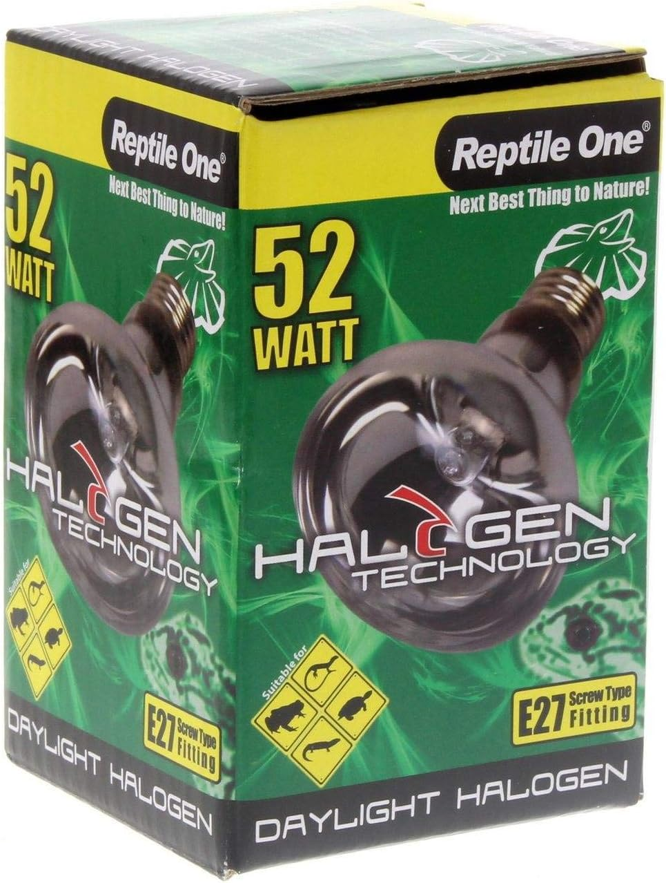 Halogen Heat Lamp Daylight 52W Eqv 75W E27 Kongs Reptile Light Vivarium Health image number 6