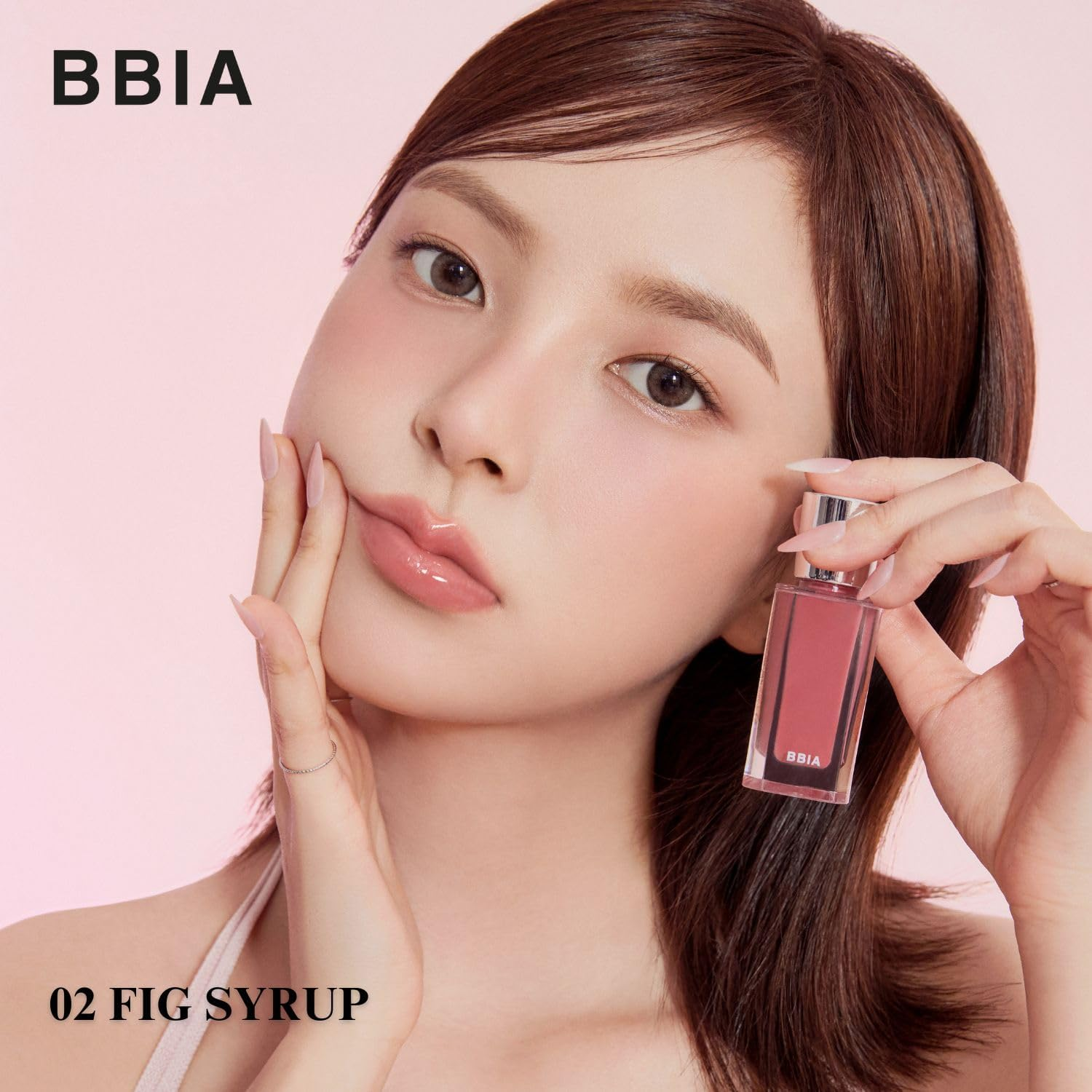 BBIA over Glaze Lip Gloss (01 PEACH SYRUP) - 02 Fig Syrup image number 2