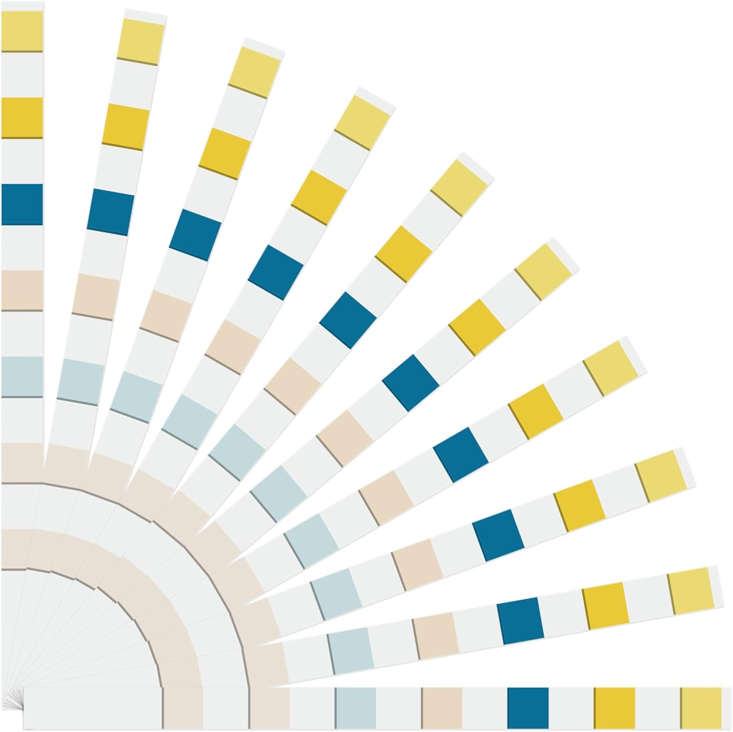Aquarium Test Strips, 7 in 1 Fish Tank Test Strips, 100 Strips Aquarium Water Test Kit, Freshwater Test Kit for Test PH, Carbonate, Hardness, Total Chlorine, Free Chlorine, Nitrite, Nitrate image number 5