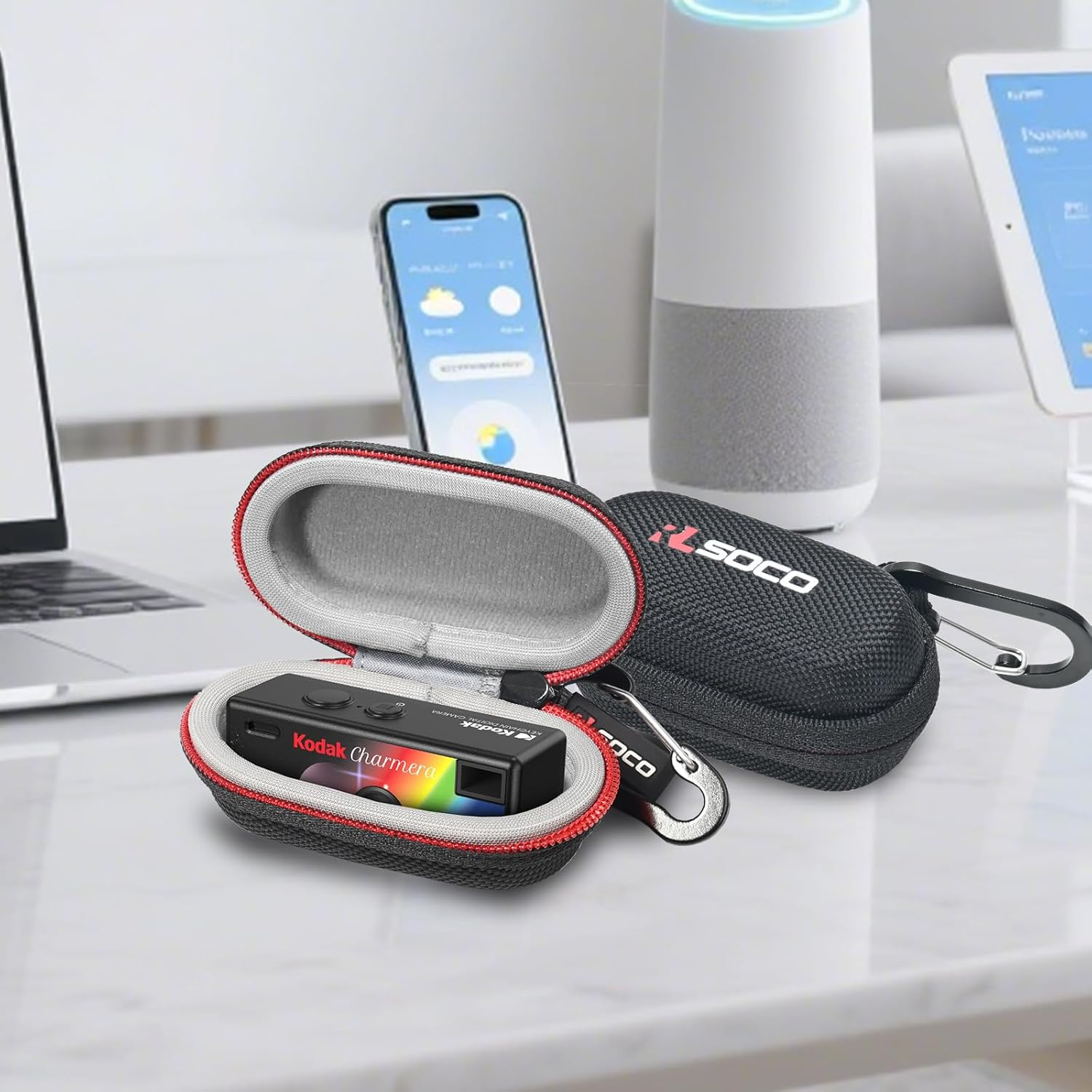 RLSOCO Hard Case for Kodak Charmera Mini Keychain Digital Camera (Case Only) image number 1