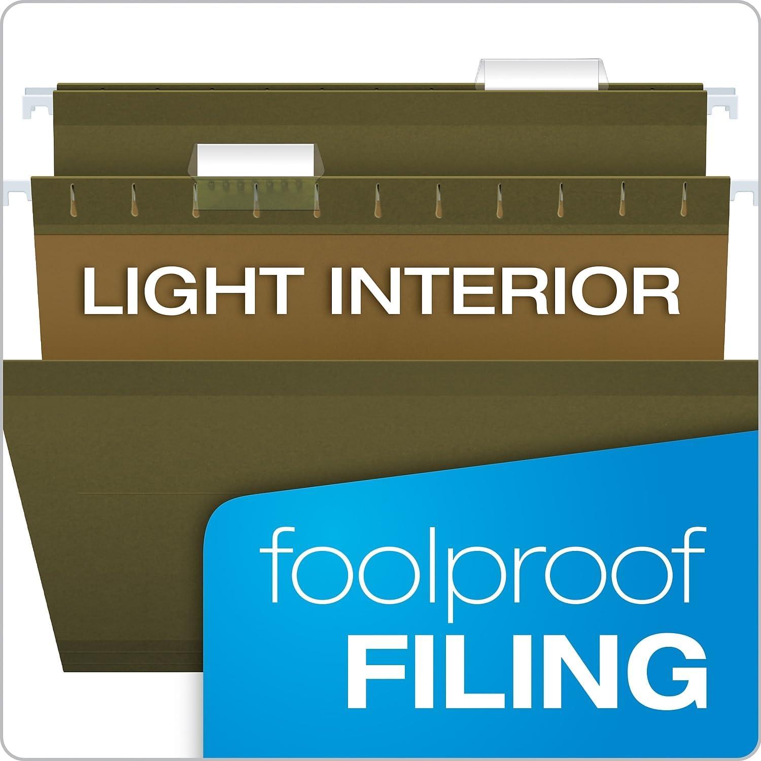 Pendaflex Standard Green, Legal Size, Hanging File Folder,25 per Box image number 4