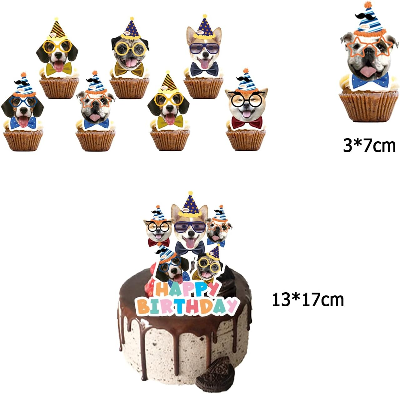 Pet Dog Birthday Decorations Dog Birthday Decoration Pet Dog Birthday Party Supplies Dog Cake Decorations Pet Dog Birthday Party Decorations Dog Decorations Birthday Pet Dog Party Decorations image number 5