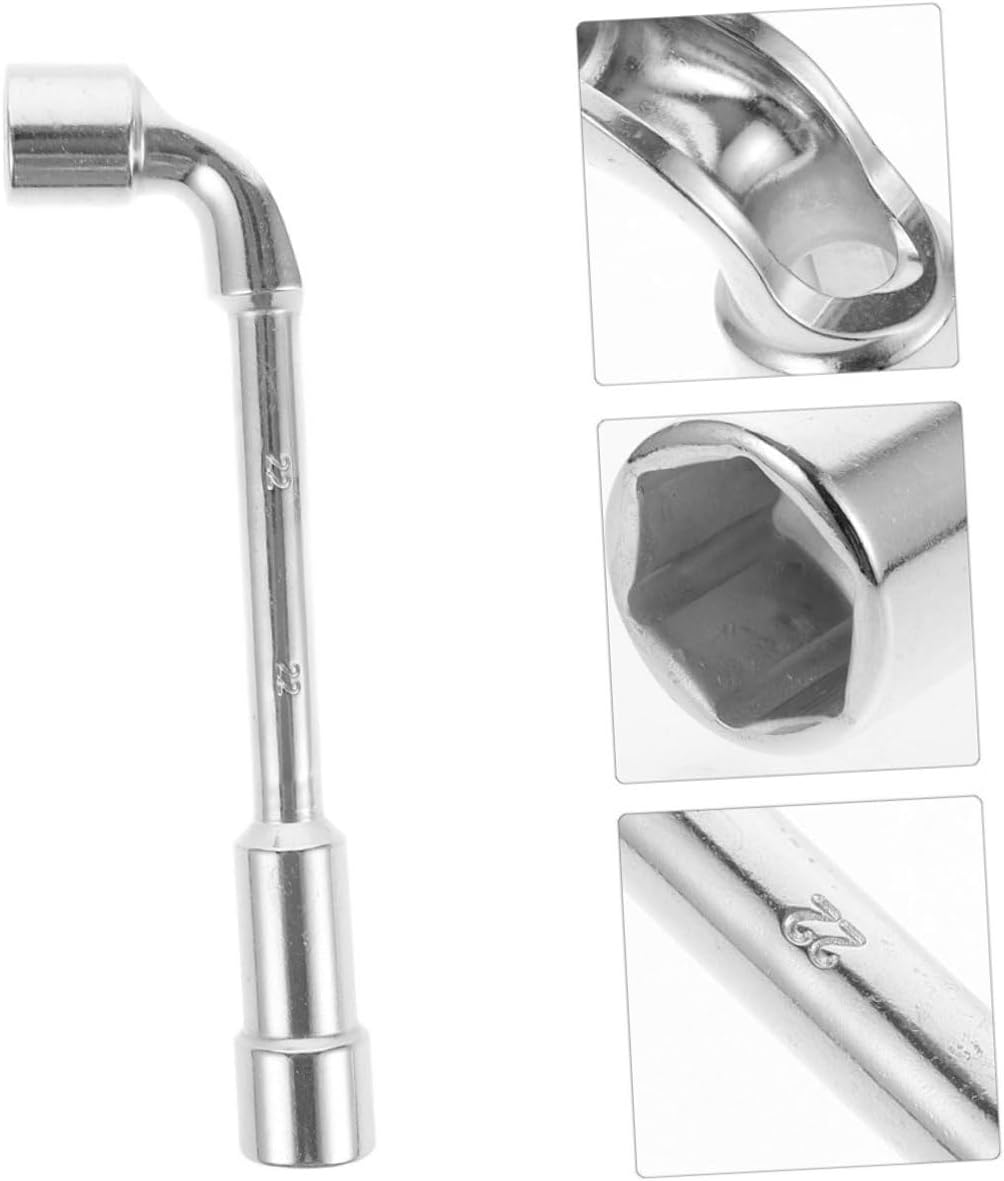 COSMEVIVI Multifunction Tire Valve Stem Tool Shaped Socket Wrench Wheel Alignment Tool Automotive Wrench image number 3