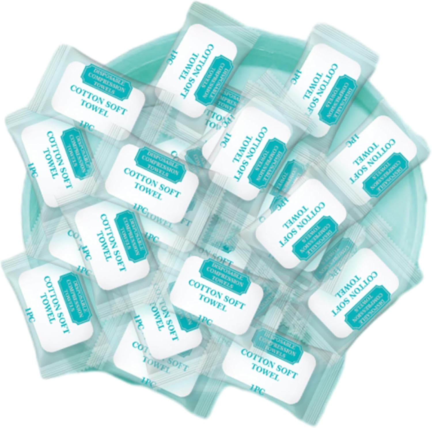 20PCS Compressed Towels Disposable Magic Towel Tablets, Thick Reusable Washcloths for Travel, Camping, Hiking, Outdoor Sports, Beauty Salon Hotel Use image number 1