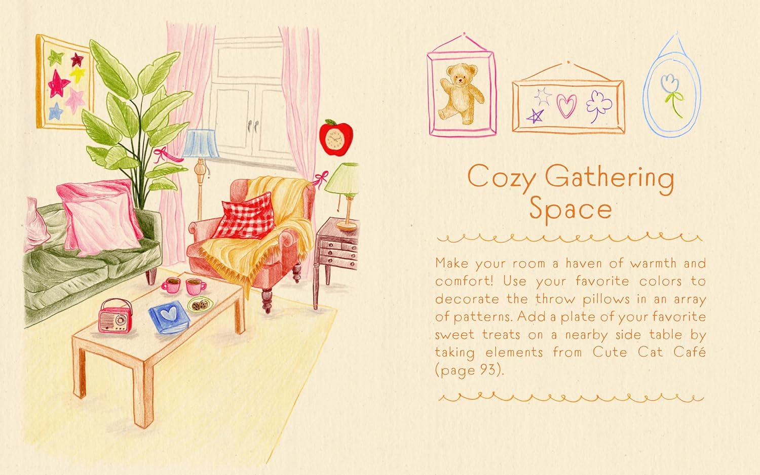 Sweet Spaces: Learn to Doodle the Coziest Corners