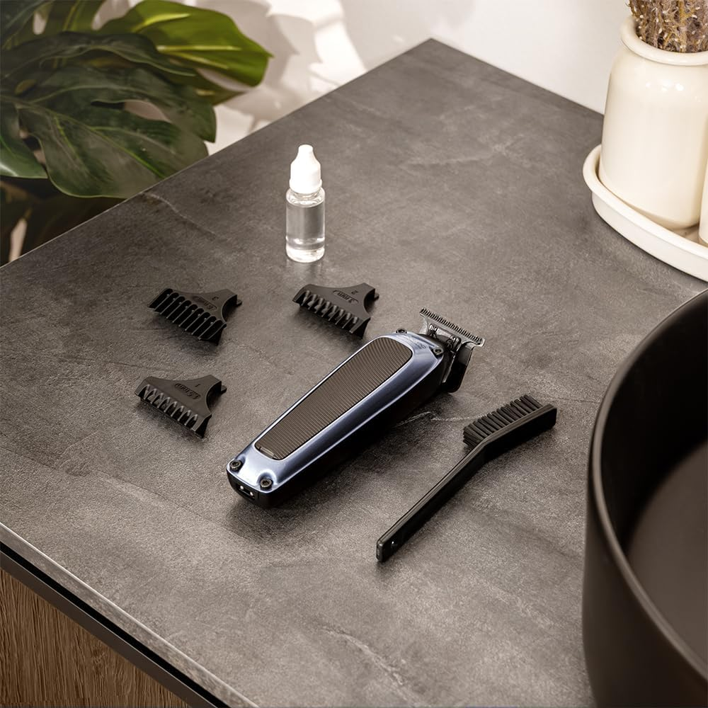 Cecotec Precisioncare Expert Diamond Hair Trimmer & Precision Trimmer with Battery, Brushless Motor, Speed 7200 Rpm, DLC Diamond Blade, Metal Guide Combs 1.5, 3 and 6 Mm, 2.5 Hours Battery Life image number 1