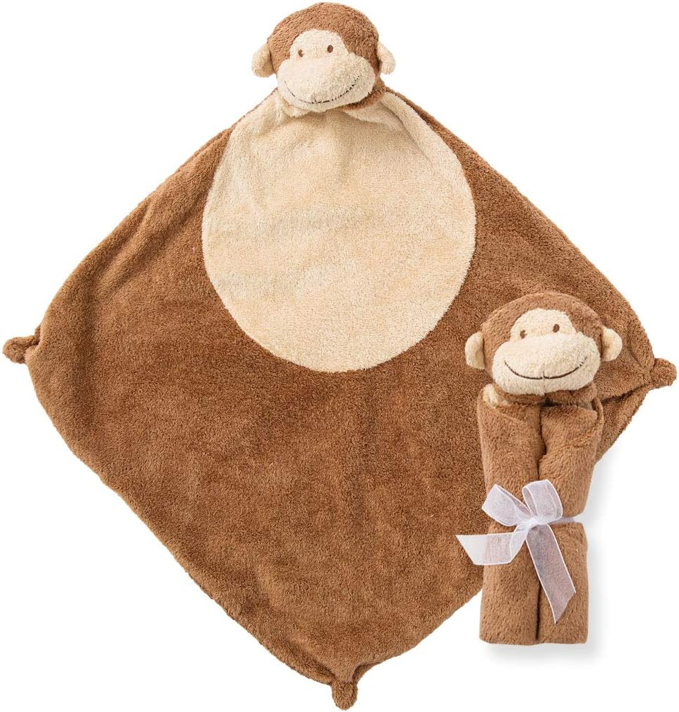 Angel Dear Cuddle Twin Brown Monkey image number 2