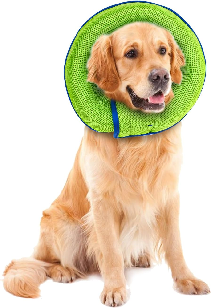 Dog Cone, Dog Recovery Collar for Small Medium Large Dogs Dog Surgery Collar for Dogs after Operation Preventing Pets from Touching Wounds (S) image number 3