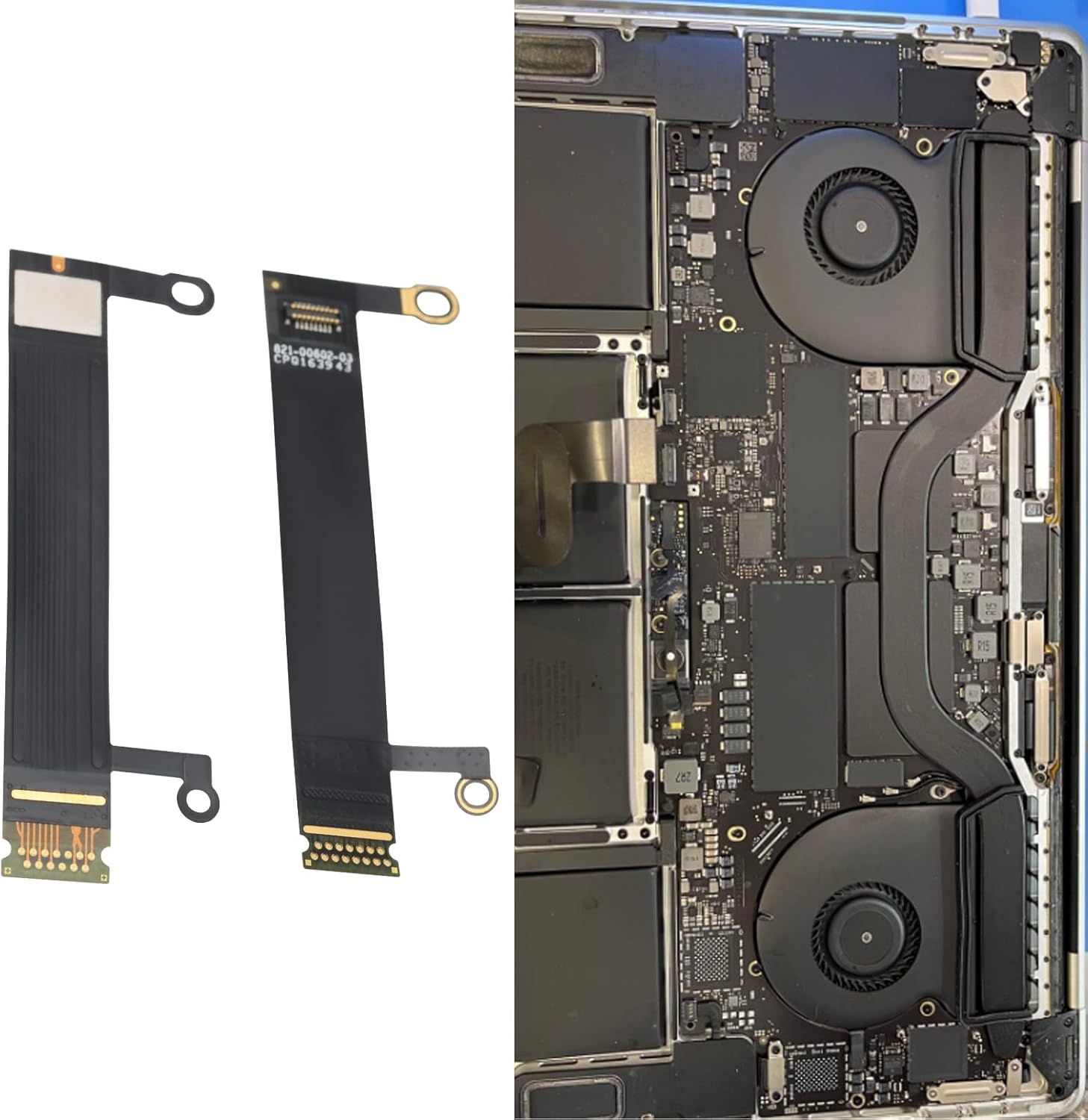 OTOTEC 1 Pair Backlight Cable Tablet PC Crystal Screen Backlight Cable Compatible with Macbook Pro 13" 15" A1707 A1706 A1989 A2251 A2289 image number 3