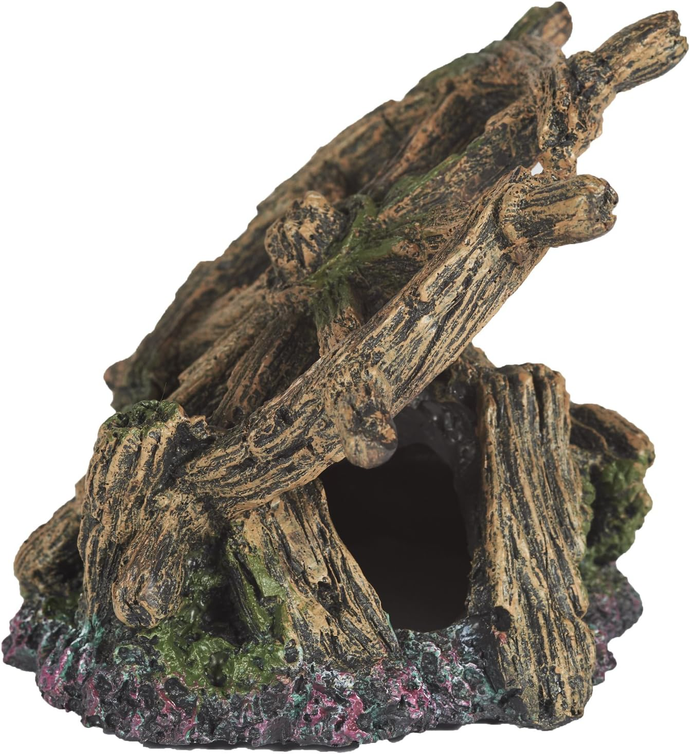 Pet Ting Shipwreck Wheel Aquatic Ornament - Aquarium Decoration - Vivarium Decoration image number 2