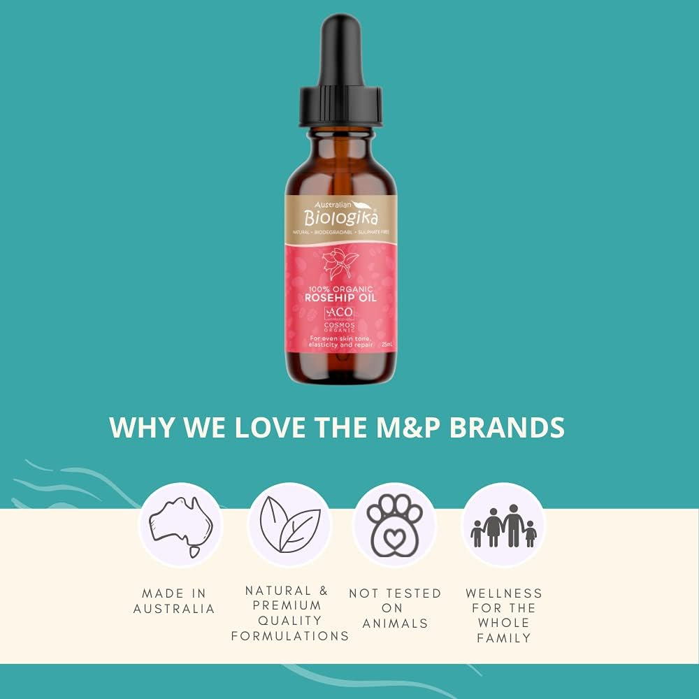 Biologika 100% Organic Rosehip Oil (ACO) 25Ml image number 2