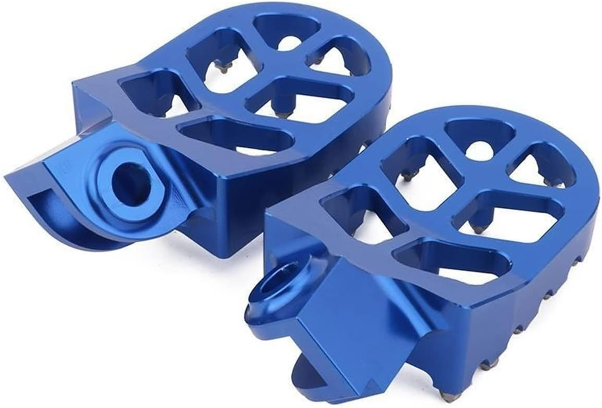 TRUSTTWO Motorcycle CNC Footpegs Foot Pegs Rests Pedals Compatible with Husqvarna TC TE FC FE FS 65 85 125 250 300 350 350S 450 501 501S 2014-2016 the New (Color : Black) image number 1