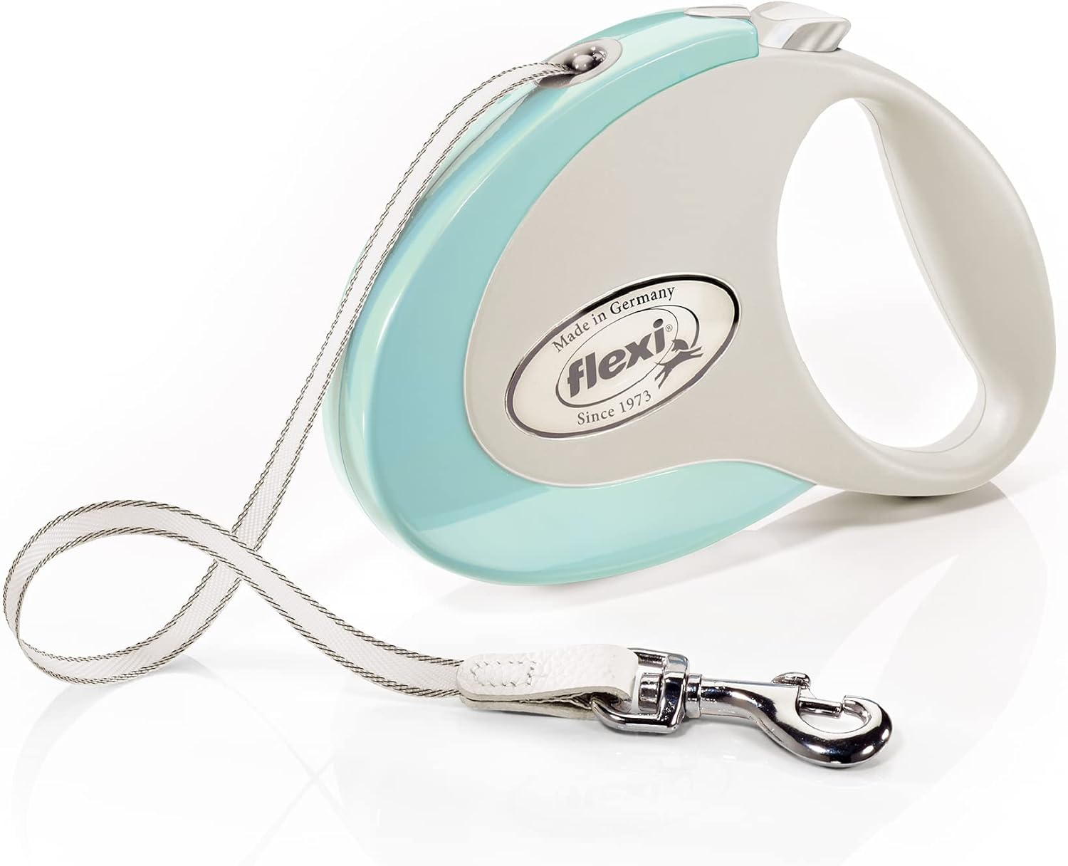 Flexi Style Tape Mint Medium 5M Retractable Dog Leash/Lead for Dogs up to 25Kgs/55Lbs