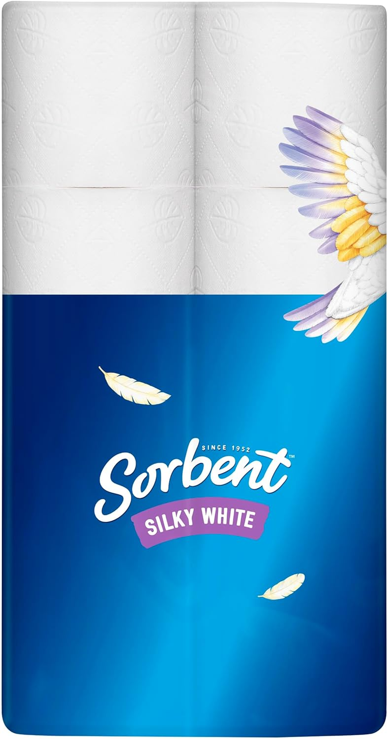 Sorbent 3PLY Silky White Toilet Tissue - 32 Pack image number 6