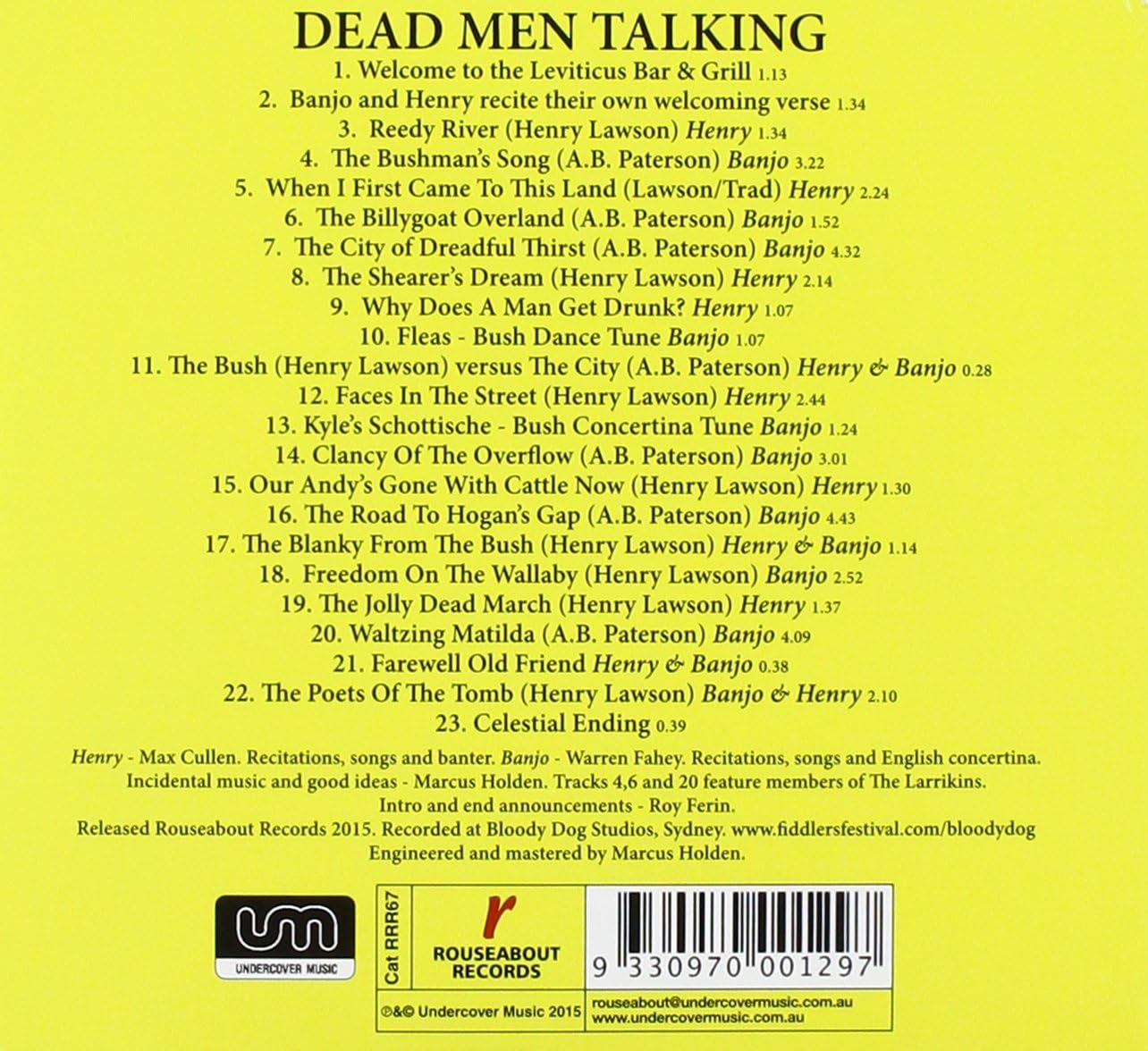 Dead Men Talking (Original Soundtrack)