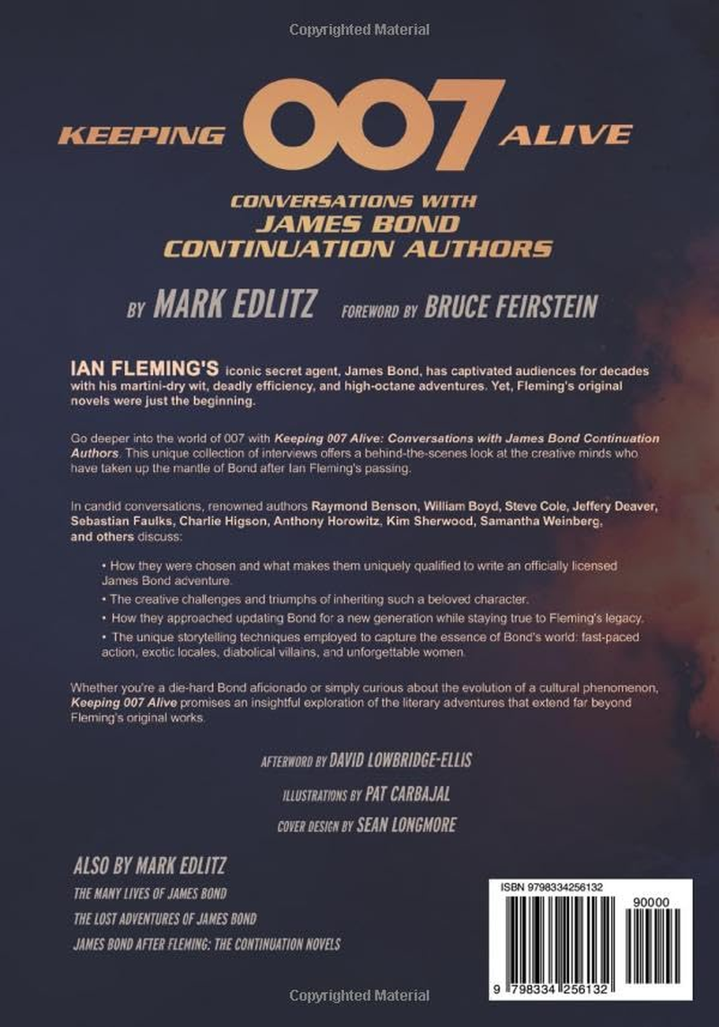 Keeping 007 Alive: Conversations with James Bond Continuation Authors