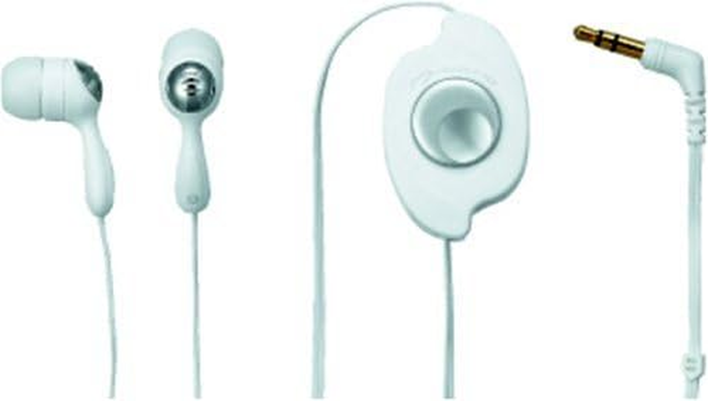 Yazawa VR108W Cord up Reel Fix Type Earphones