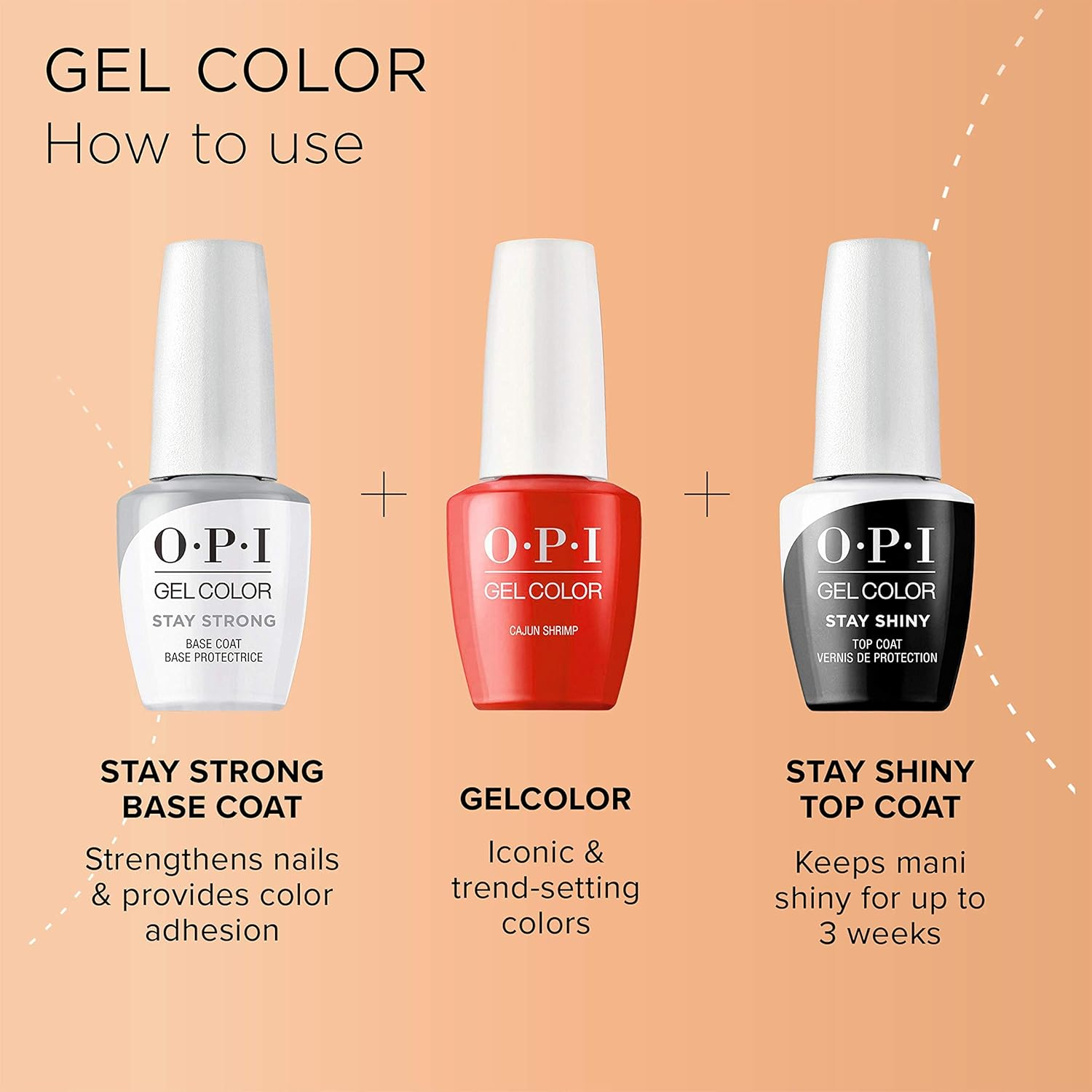 OPI Gelcolor Nail Polish, Take a Right on Bourbon, 15 Ml image number 2