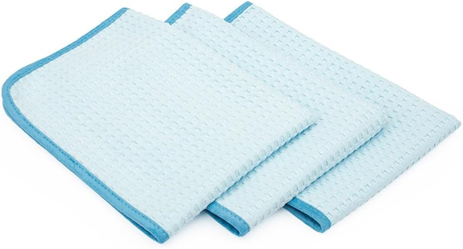 The RAG Company Huge Dry Me a River 26 In. X 59 In. Professional Korean 70/30 Microfiber Waffle-Weave Drying & Detailing Towel