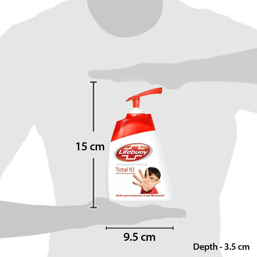 Lifebuoy Total 10 Hand Wash, 190Ml image number 4