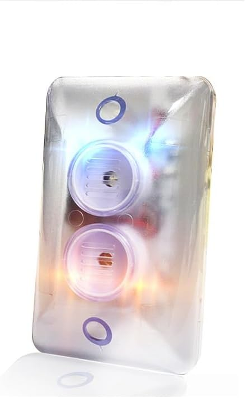 Taikuwu 120Db Strobe Siren Alarm - 220V AC Dual Red & Blue Flashing Lights, Fire Emergency Alarm for Public Safety, Warehouses, Schools (ABS Housing, Wall-Mounted) image number 4