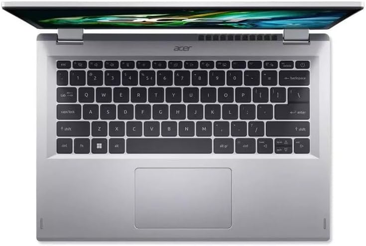 Acer Aspire 3 Spin 14 Convertible Laptop, 14" 1920 X 1200 WUXGA IPS Touch Display, Intel Core I3, Intel UHD Graphics, 8GB LPDDR5, 256GB SSD, Wi-Fi 6, Win 11 Home in S Mode, Silver, A3SP14-31PT-38YA
