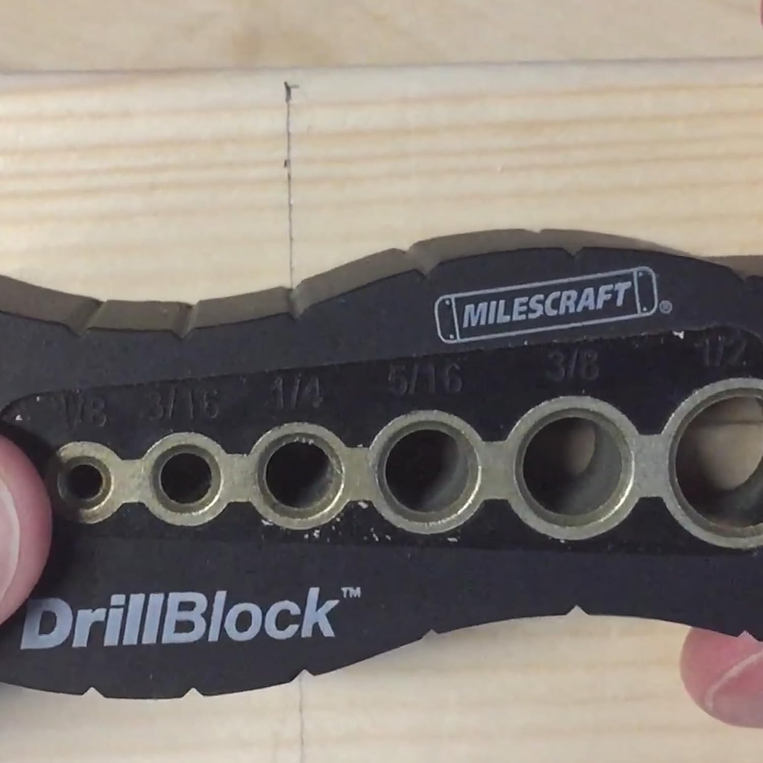 Milescraft Drillblock Metric Drill Guide image number 1