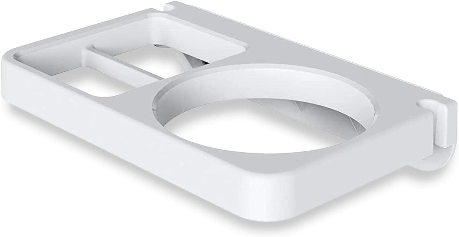 Blow Dryer Holder Wall Mounted | Hair Dryer Rack | Hair Tool Organizer Rack, Wall-Mounted Blow Dryer Holder Rack for Hair Dryer, Flat Iron, Curling Wand image number 6