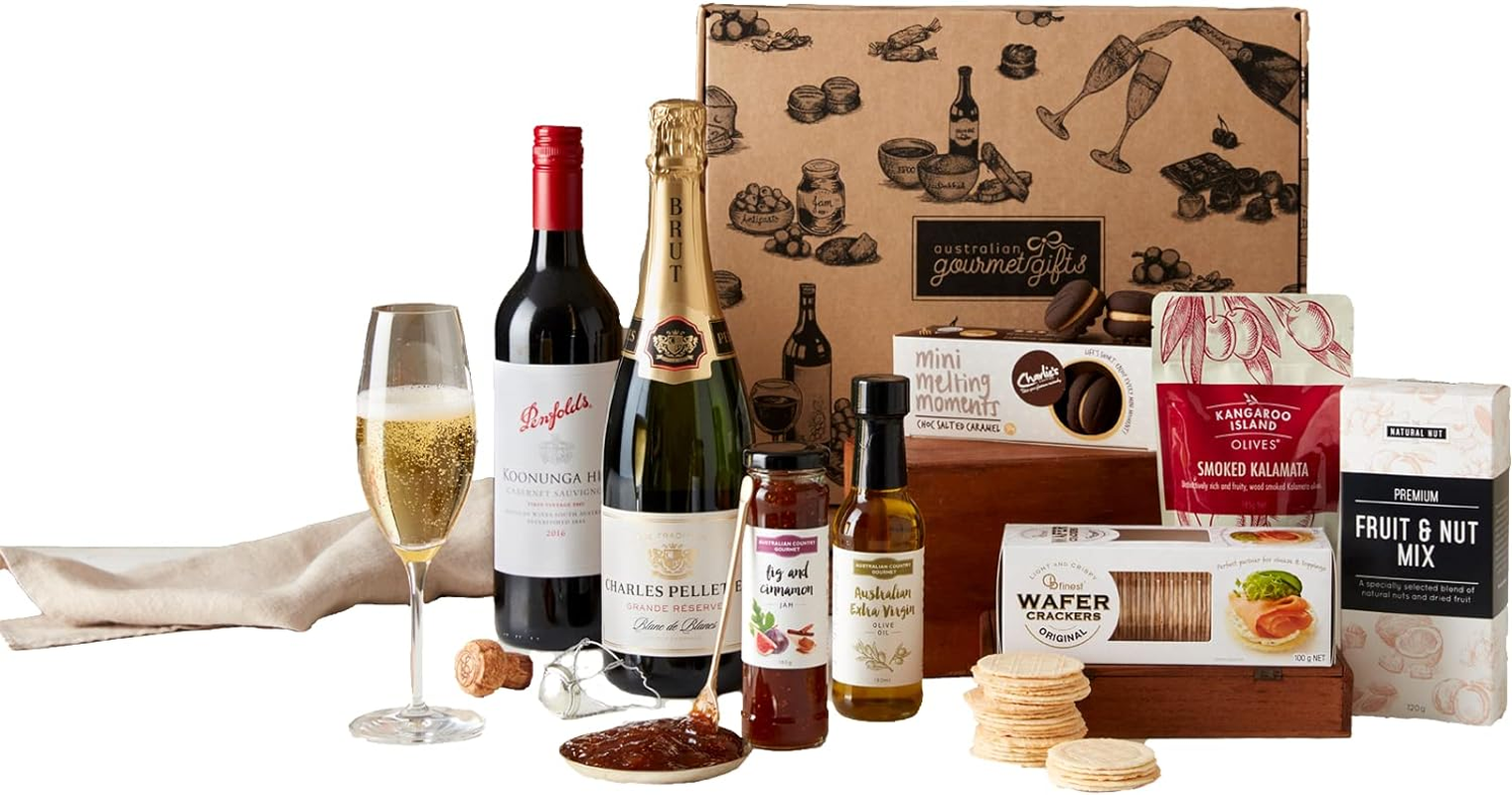Penfolds Cab Sauv & French Sparkling Hamper