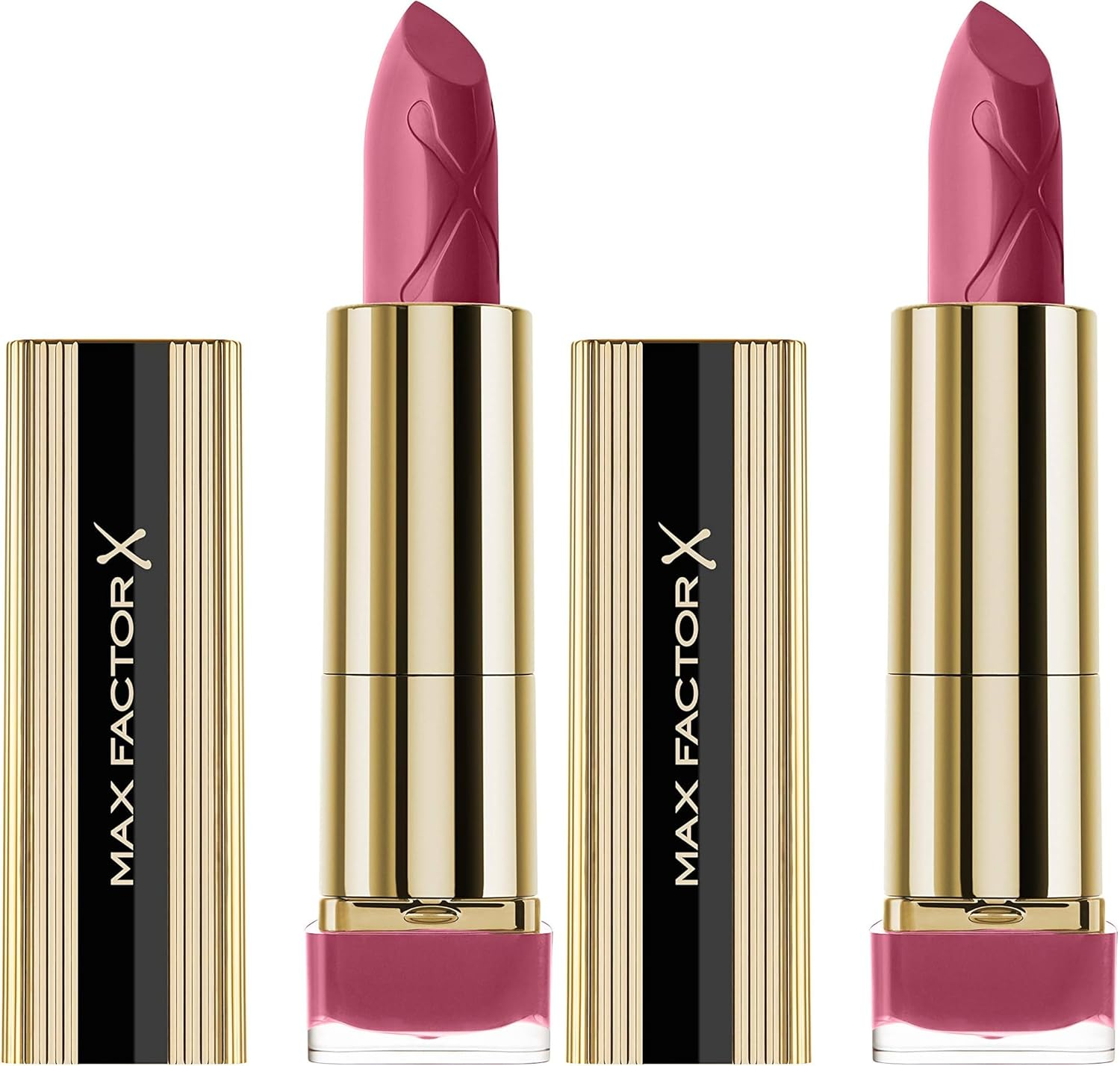 Max Factor Colour Elixir Moisture Kiss Lipstick #100 Firefly 4G (Pack of 2) image number 1