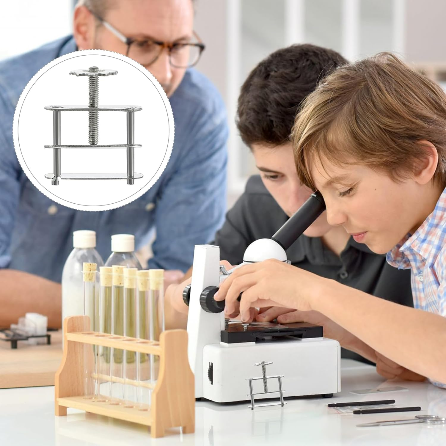 Iplusmile 30Pcs Laboratory Tubing Clip Clamp Screw Water Stopper Sealing Clip for Rubber Hose Ergonomic Design for Easy Use for School Teaching and Laboratory Instruments image number 5